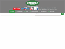 Tablet Screenshot of kemikalrt.hu